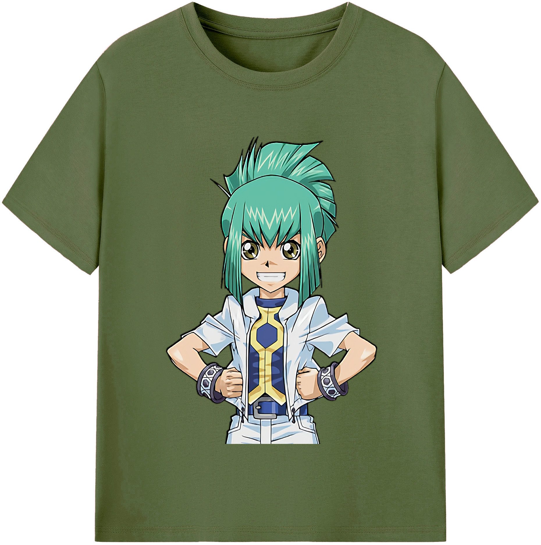 （画像用） 遊☆戯☆王 Yu-Gi-Oh! 綿100％半袖Tシャツ（フロントプリント）